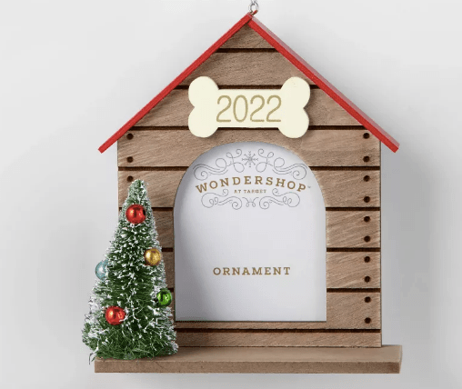 Doghouse 2022 Photo Frame Ornament