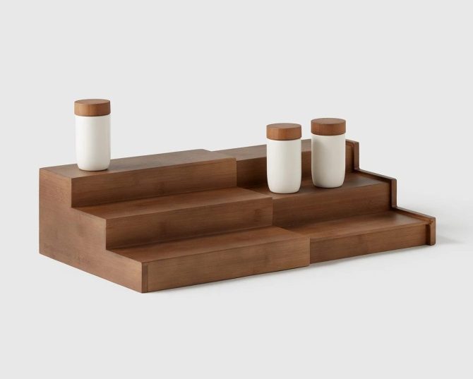The Container Store x KonMari Expandable Shelf Organizer