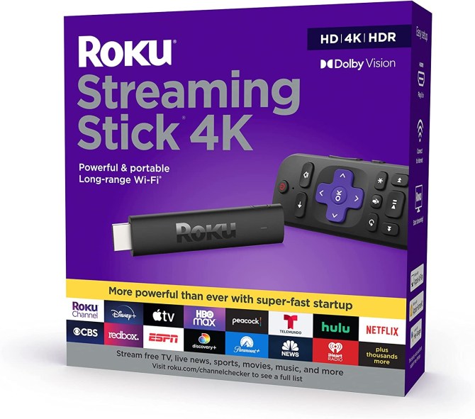 Roku Streaming Stick 4K Amazon