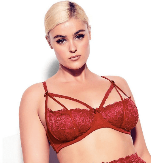 Women's Plus Size Olivia Strappy Lace Bra