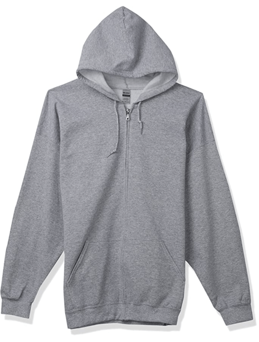 Gildan Men's Fleece Zip Hooded Sweatshirt Amazon