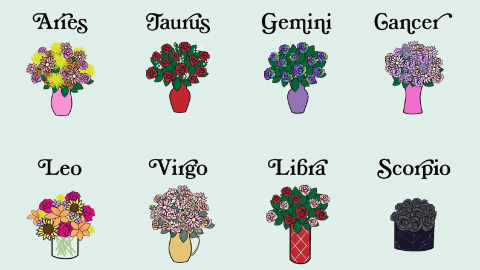 1800Flowers Zodiac Arrangements