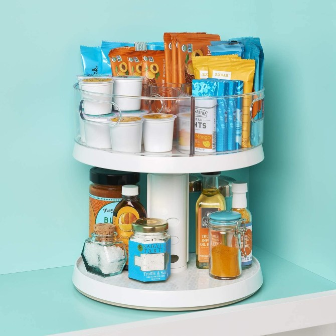 YouCopia 2-Tier Lazy Susan Organizer Amazon
