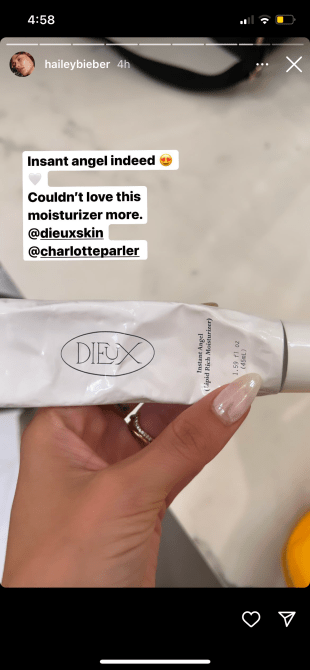 hailey bieber instagram