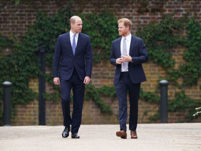 Prince Wiliam Prince Harry