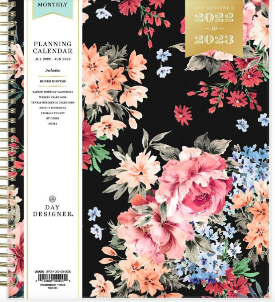2022-23 Academic Planner Weekly/Monthly Frosted