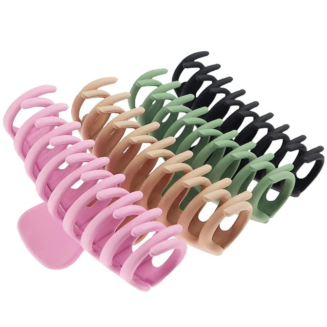 TOCESS Big Hair Claw Clips (4pcs) Amazon
