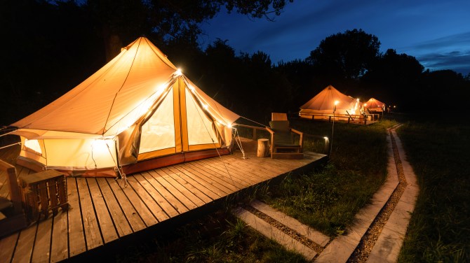 Glamping Tent Camping