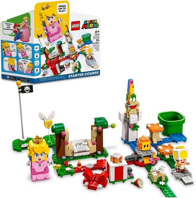 LEGO Super Mario Adventures with Peach Set Amazon