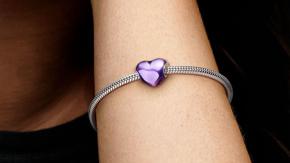 Pandora Purple Charm