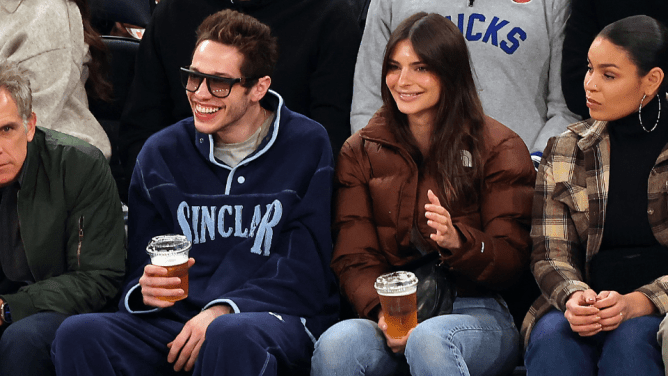 emily ratajkowski pete davidson