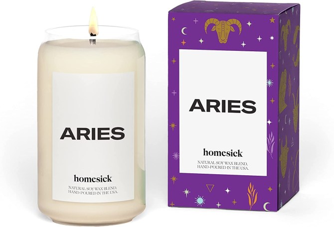 Homesick Zodiac Candle Amazon Aries