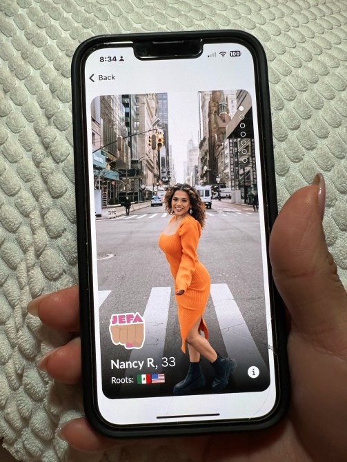 Nancy Rodriguez, "Love Is Blind"