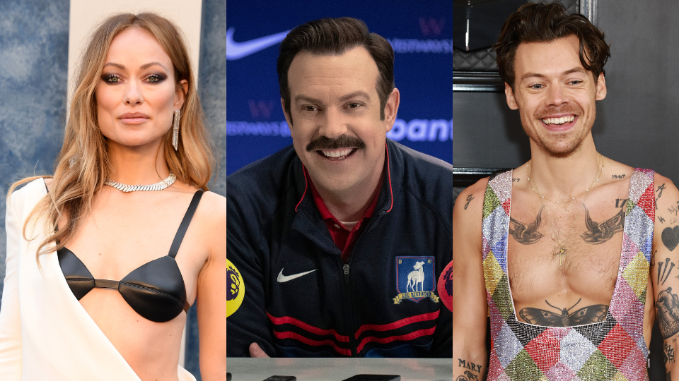 Ted Lassoo, Olivia Wilde, Harry Styles