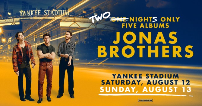 Jonas Brothers Yankee Stadium