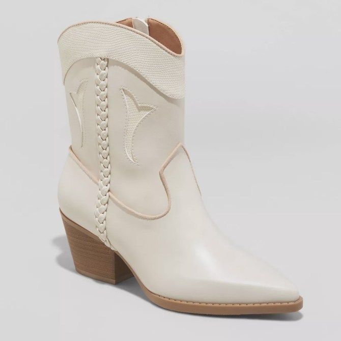 cream cowgirl boots