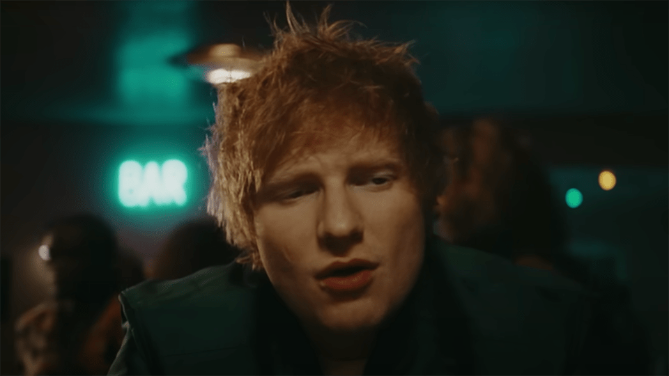 Ed Sheeran Eyes Closed