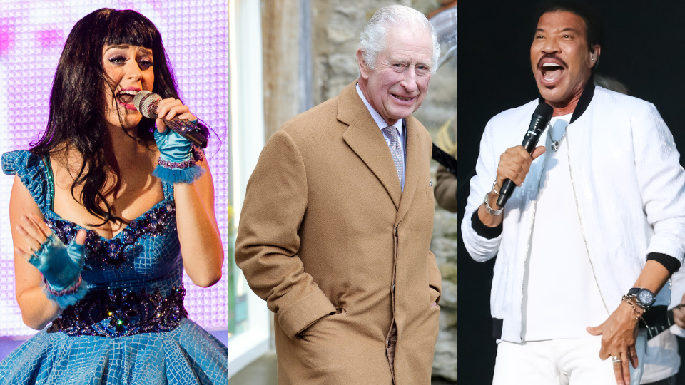 Charles Coronation concert, Katy Perry Lionel Richie