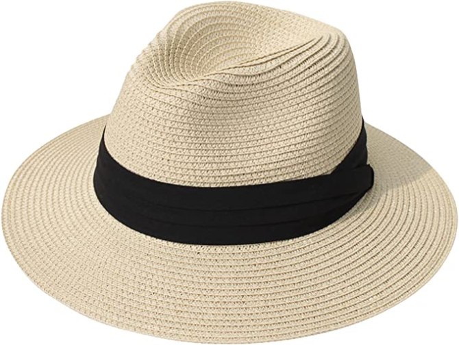 straw sun hat fedora