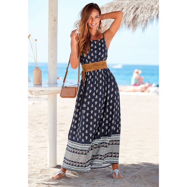 Lascana Patterned Maxi Dress