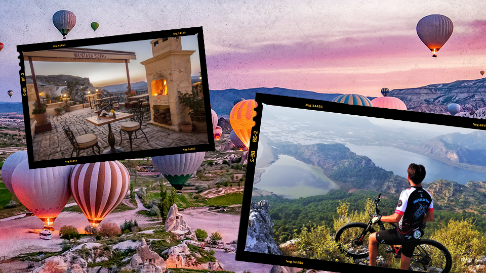 a travel guide to Cappadocia, Turkey