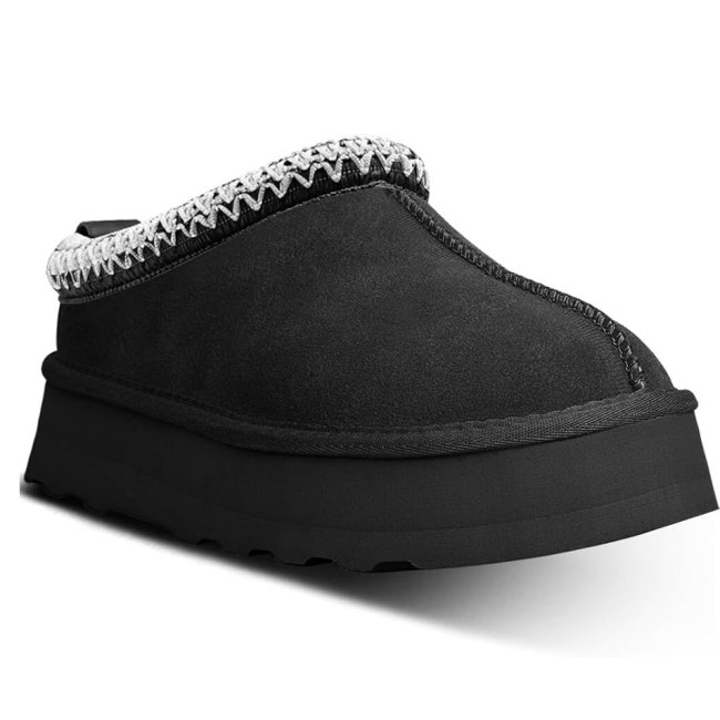 Metricfalcon Women's Platform Mini Boots in black