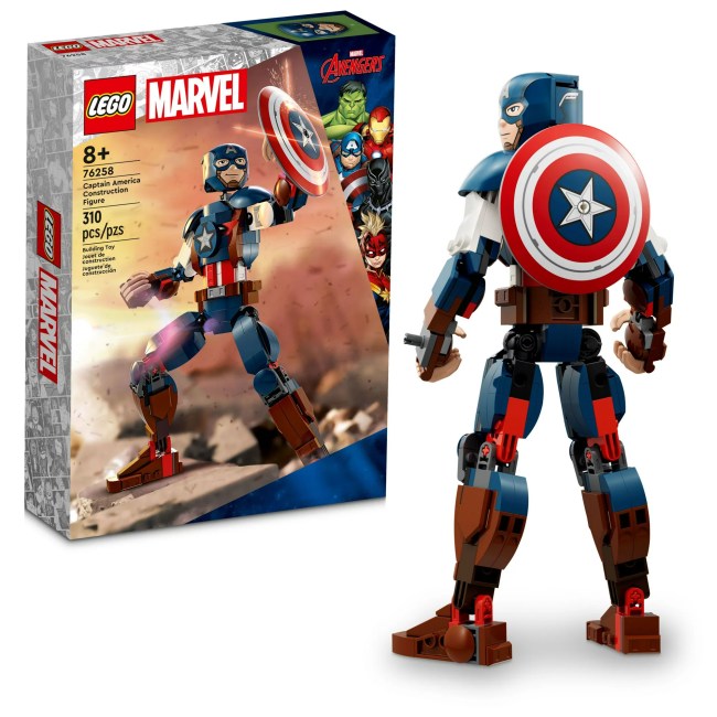 LEGO Marvel Captain America Construction Figure