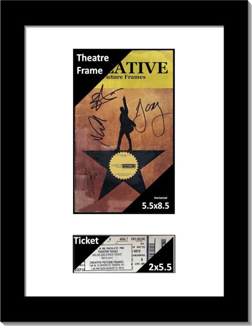 Creative Picture Frames Framed Ticket