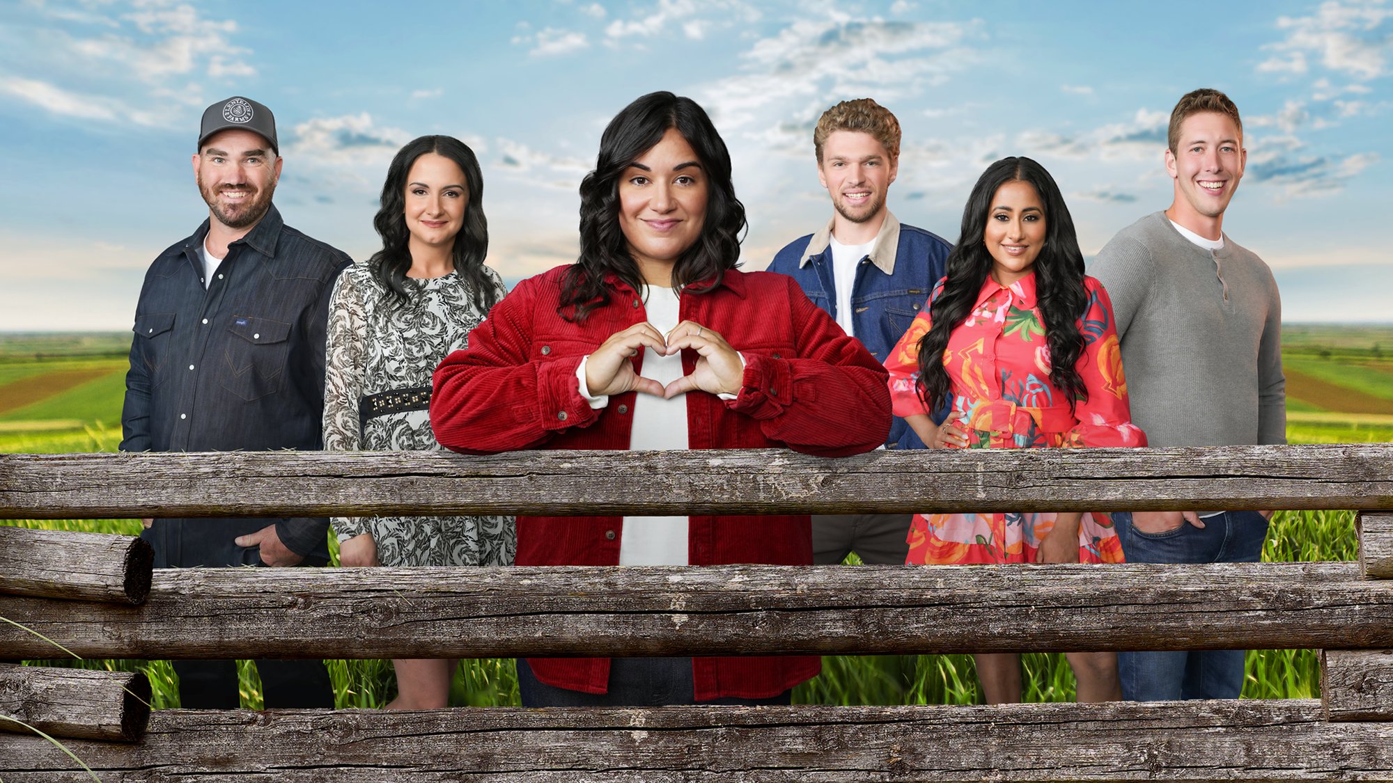 Cast of "Farming for Love" Season 1 on CTV.