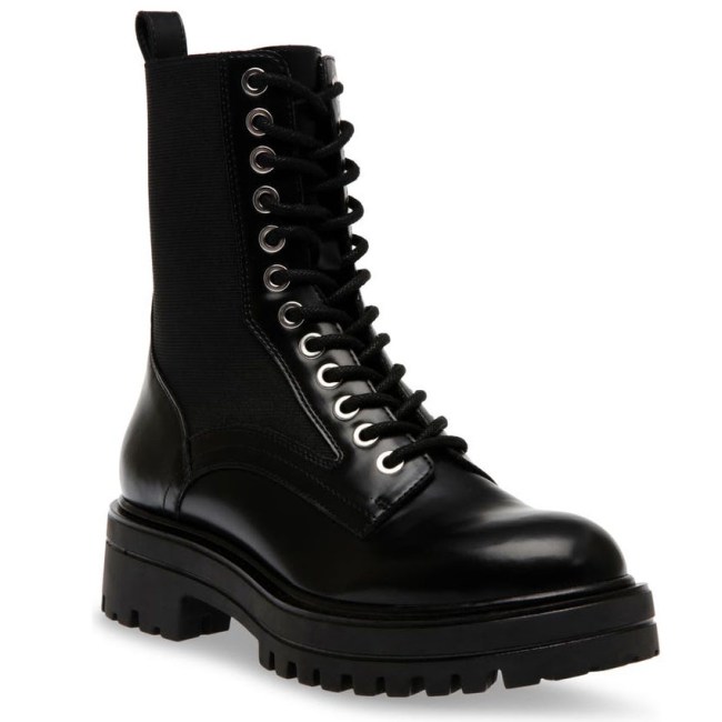 Prada Combat Boot Lookalikes: Steve Madden Kenny Lug Sole Bootie