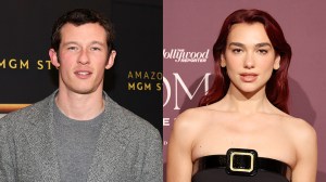 Callum Turner and Dua Lipa