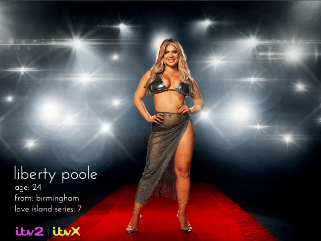 Liberty Poole in Love Island All Stars