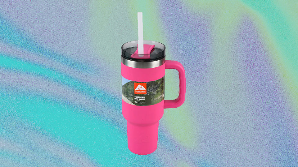 Pink Stanley Cup Walmart Dupe