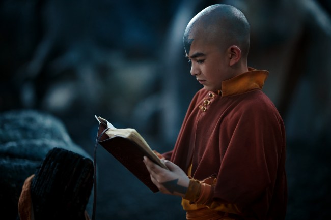 Avatar: The Last Airbender. Gordon Cormier as Aang in season 1 of Avatar: The Last Airbender.