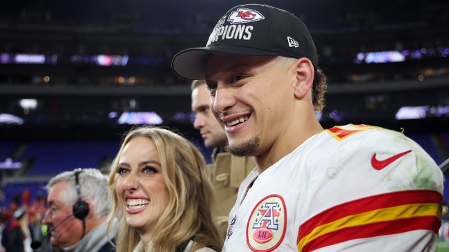 Patrick Mahomes and Brittany Mahomes
