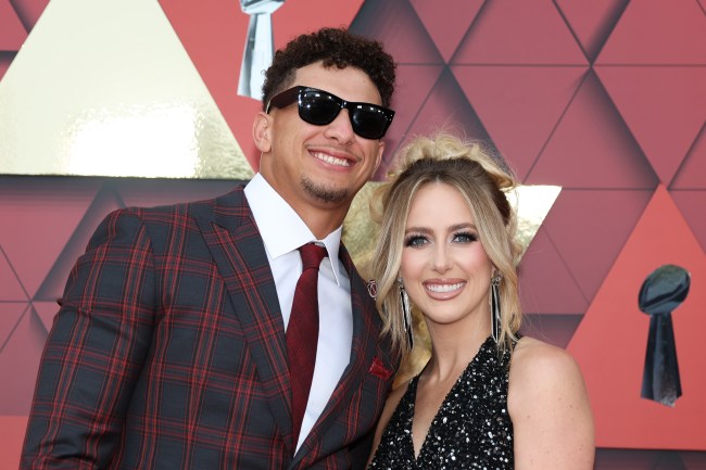 Kansas City Chiefs Patrick Mahomes, Brittany Mahomes