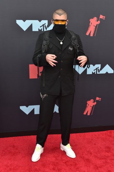 Bad Bunny at the MTV Video Music Awards in Newark New Jersey.