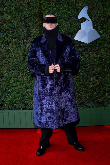 Bad Bunny at the Latin GRAMMY's in Las Vegas.