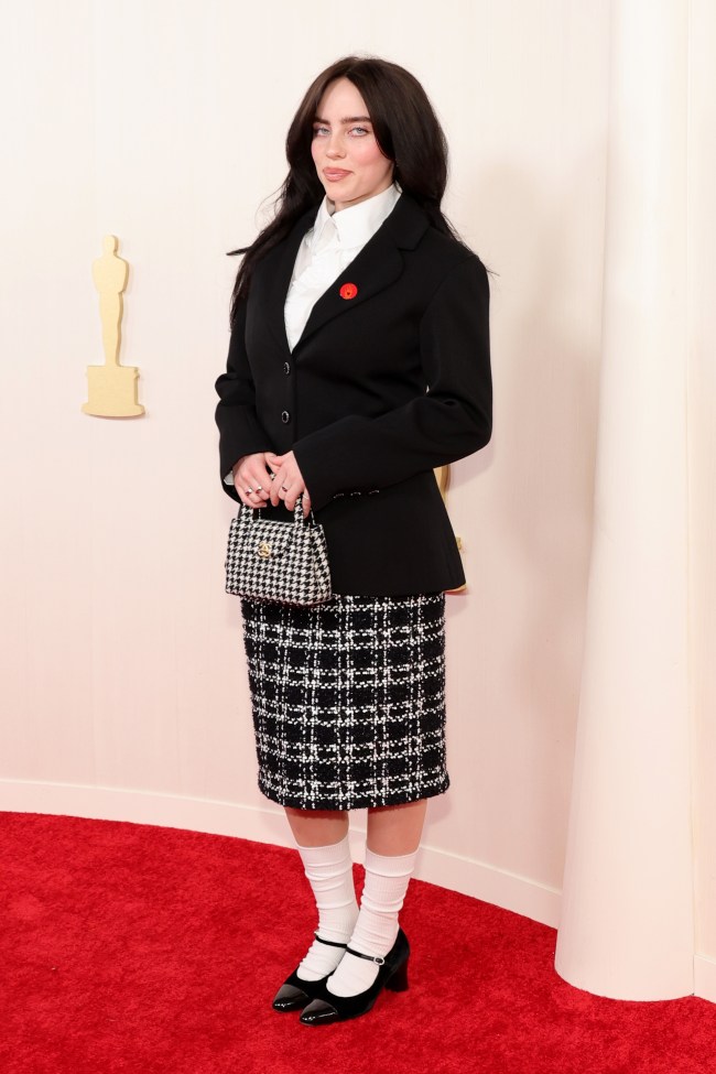 Billie Eilish attends the 96th Annual Academy Awards on March 10, 2024 in Hollywood, California.