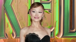 Ariana Grande at the "Wicked: For Good" New York Premiere held at Lincoln Center for the Performing Arts on November 17, 2025 in New York, New York.