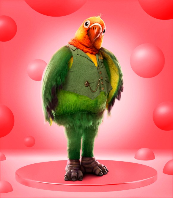 THE MASKED SINGER: Lovebird.