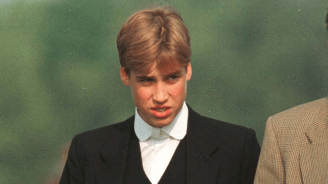 July 19, 1996: Prince William at Guards Polo