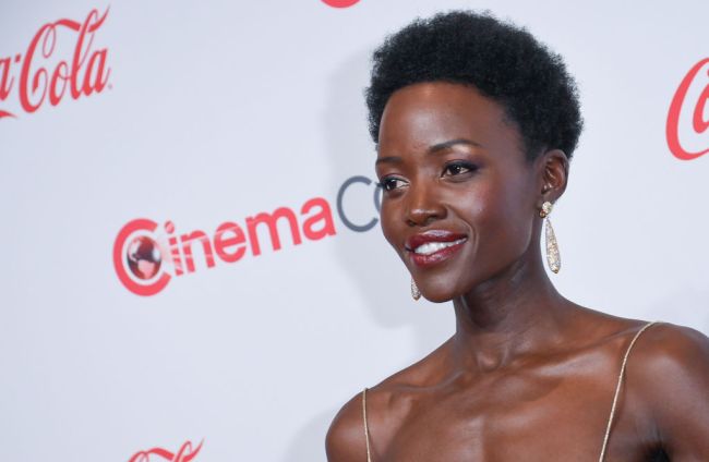 Lupita Nyong'o, recipient of the Star of the Year award, attends the CinemaCon Big Screen Achievement Awards at Omnia Nightclub at Caesars Palace during CinemaCon, the official convention of the National Association of Theatre Owners, on April 11, 2024 in Las Vegas, Nevada.