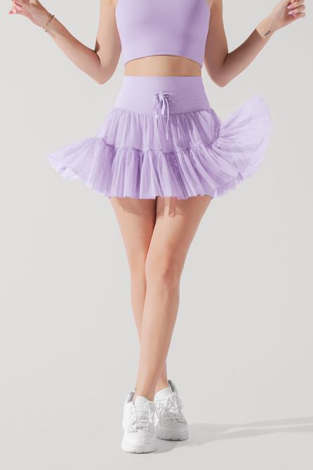 POPFLEX Pirouette Skort in lavender