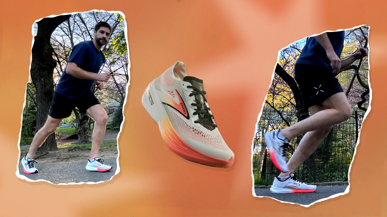 brooks hyperion elite 4 review man testing shoes