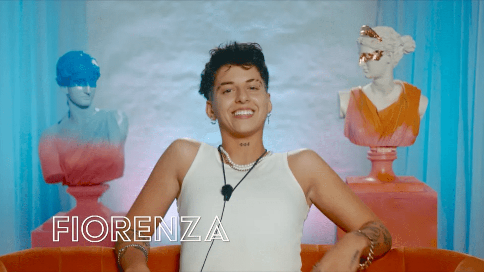 Fiorenza on I Kissed a Girl on BBC Three.