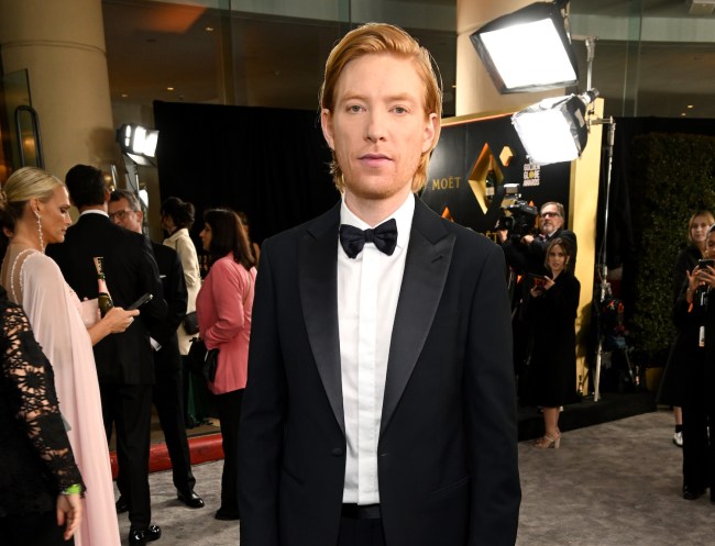 Domhnall Gleeson celebrates the 80th Annual Golden Globe Awards with Moët And Chandon at The Beverly Hilton on January 10, 2023 in Beverly Hills, California.