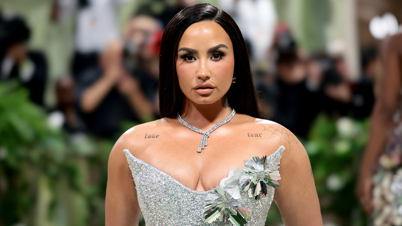 Demi Lovato attends The 2024 Met Gala Celebrating "Sleeping Beauties: Reawakening Fashion" at The Metropolitan Museum of Art on May 06, 2024 in New York City.