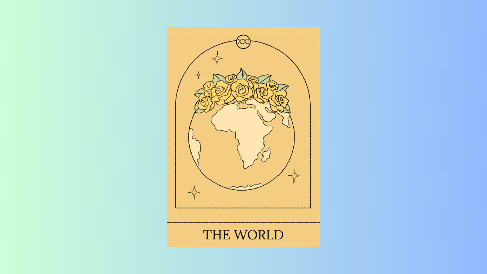 The World Tarot card