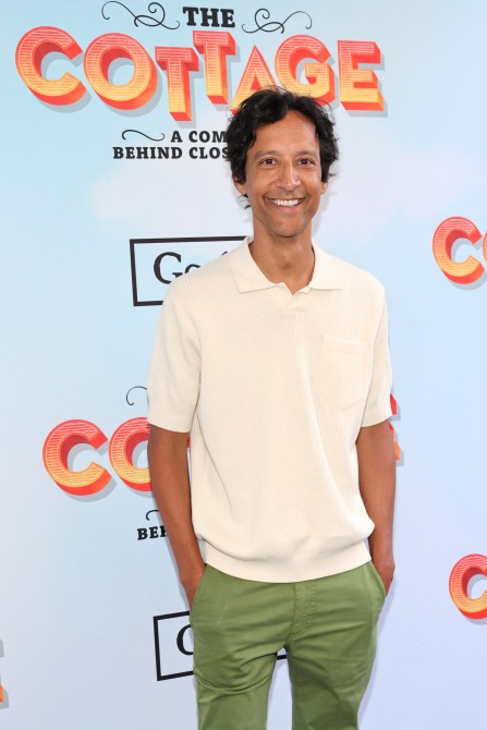Danny Pudi attends "The Cottage" Broadway Opening Night at Hayes Theater on July 24, 2023 in New York City.